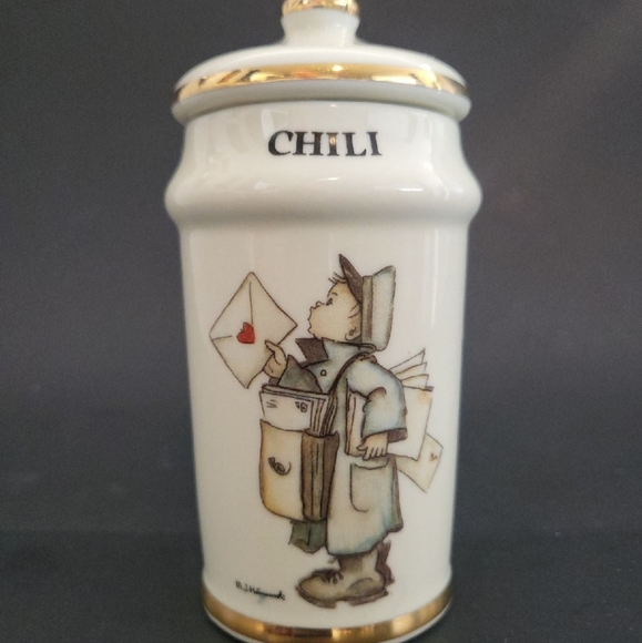 M.J. Hummel 1987 Cham, Switzerland Spice Jars (8). Made in Japan. - Picture 2 of 12